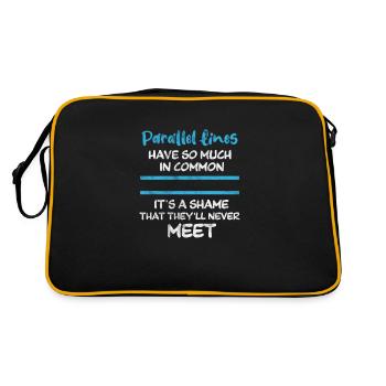 Mathematics - Retro Bag - black/gold - Back
