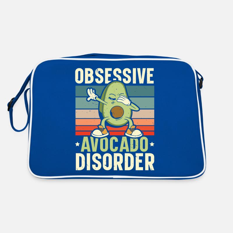 Compulsive Avocado Disease Guac Guacamole Keto Retro Bag