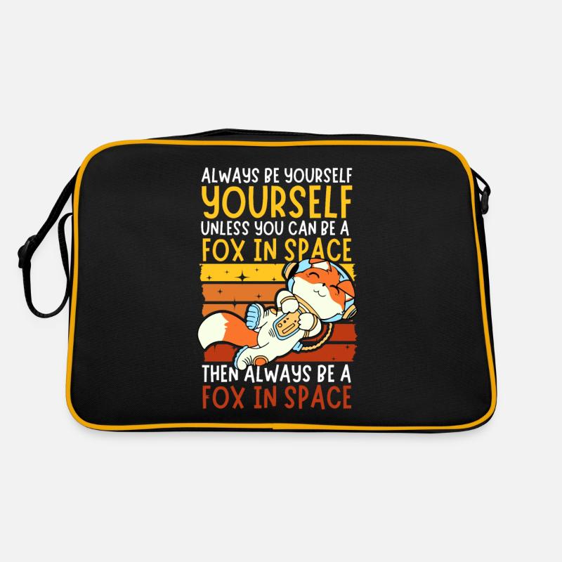 Soyez toujours vous-même - Astronaute Fox dans l’espace Sac Retro