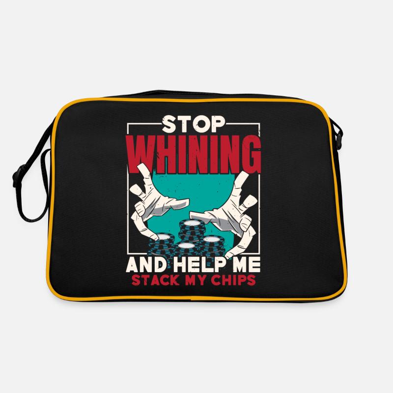 Stop whining and help me get my chips Retro Bag