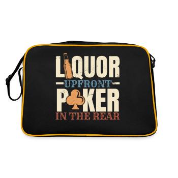 Spirits in Advance Poker en arrière-plan Casino - Sac Retro - noir/or - Dos