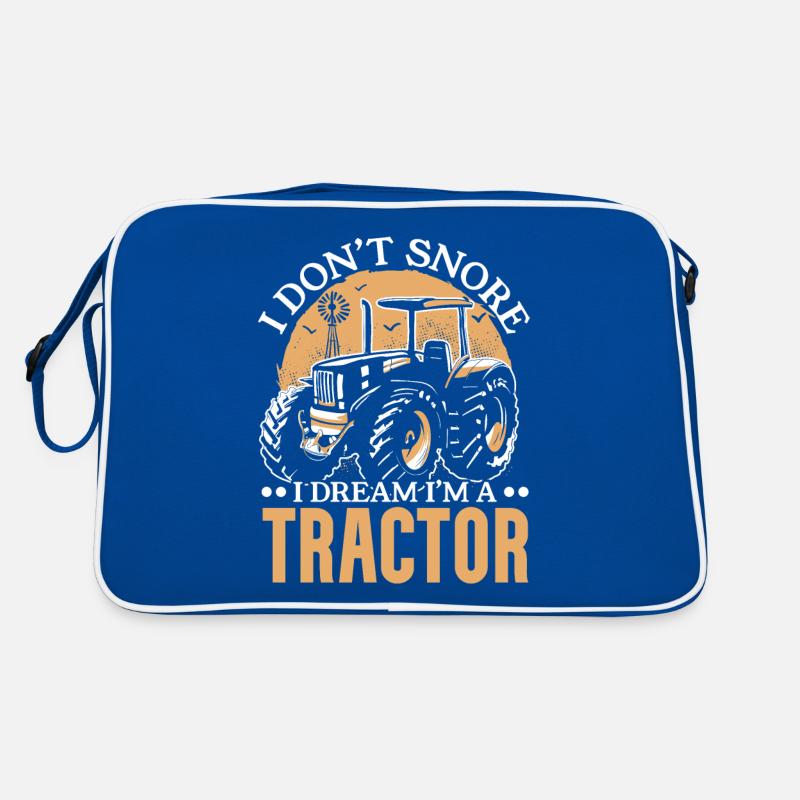 Ich schnarche nicht, ich träume, dass ich ein Trak Retro Tasche