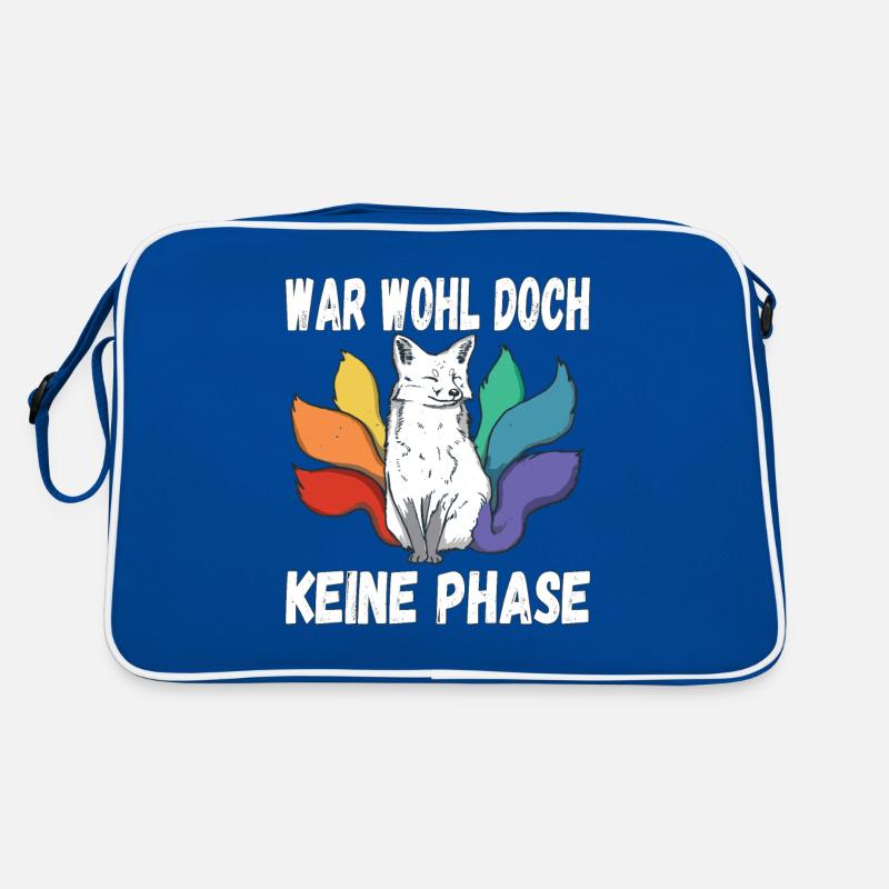 LGBTQ Pride Regenbogen War Wohl Doch Keine Phase Retro Tasche