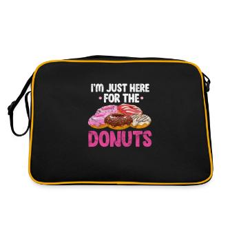 Beignet - Sac Retro - noir/or - Dos