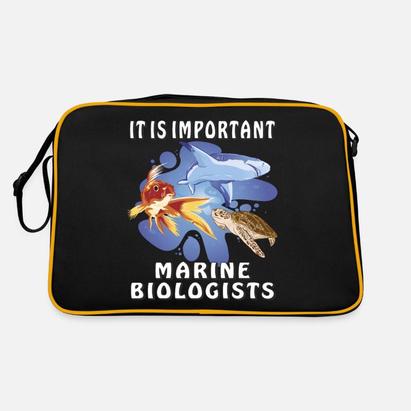 IT IS IMPORTANT MARINE BIOLOGISTS Retro Bag