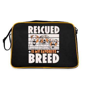 Soins aux animaux Sauveteurs d’animaux Droits des animaux - Sac Retro - noir/or - Dos