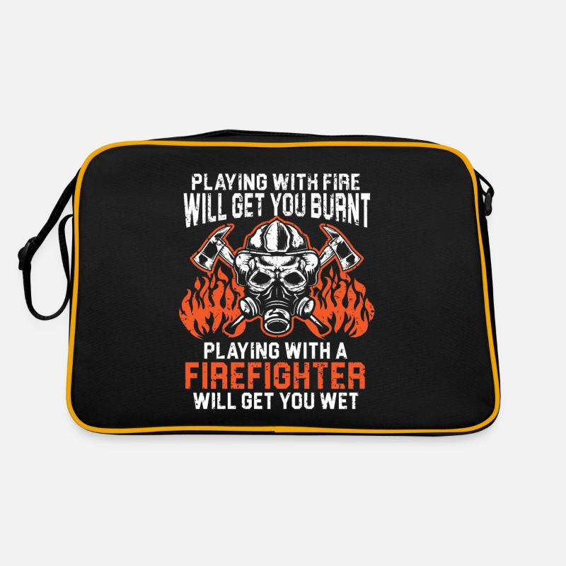 Pompier pompier pompier pompier pompier Sac Retro