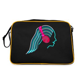 Synthesizer Analog Wires Synthesizers - Retro Bag - black/gold - Back