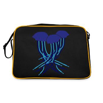 Synthesizer Jellyfish Modular Synthesizers - Retro Bag - black/gold - Back