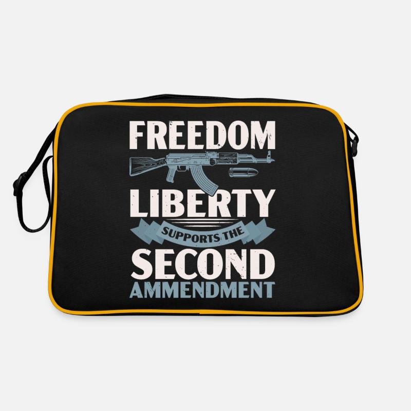 Freedom Liberty supports the Second Constitution Retro Bag