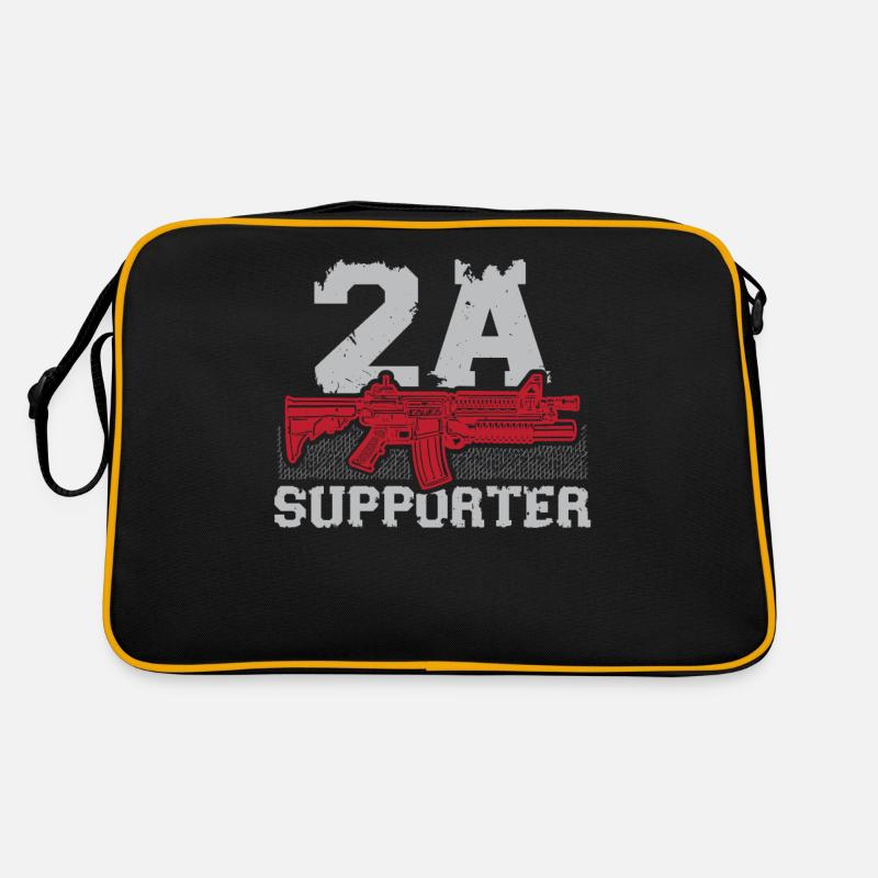 Second Change Supporter Gun Rights America Sac Retro