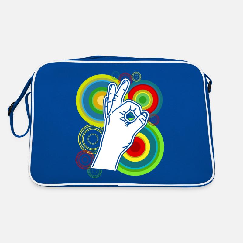 Regardé dans Rétro drôle Regardé dans Sac Retro