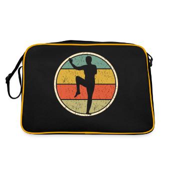 Qigong Qi Gong Chigong Rétro - Sac Retro - noir/or - Dos