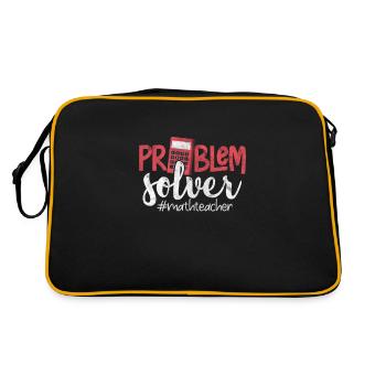 Mathematics - Retro Bag - black/gold - Back