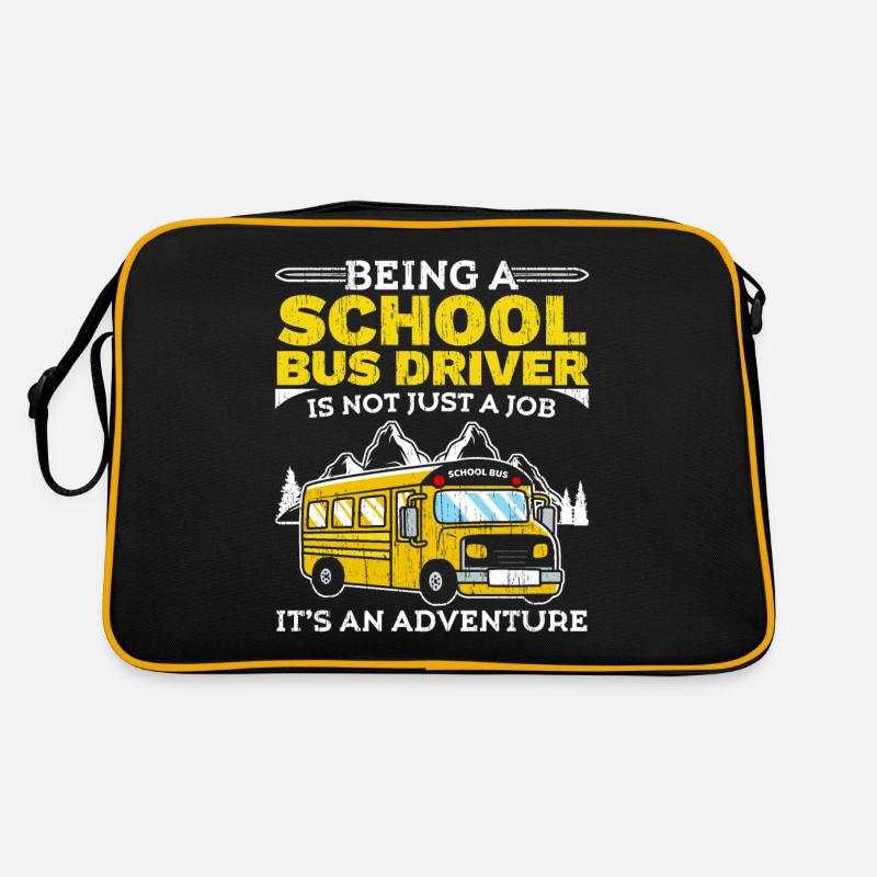 Chauffeur de bus n’est pas seulement un travail, c’est un abente Sac Retro