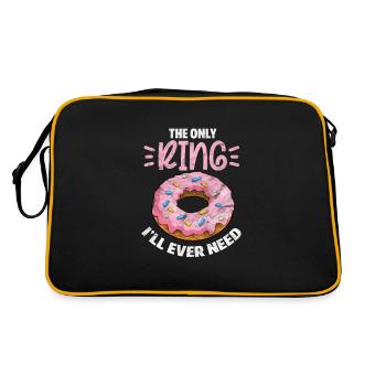 Beignet - Sac Retro - noir/or - Dos