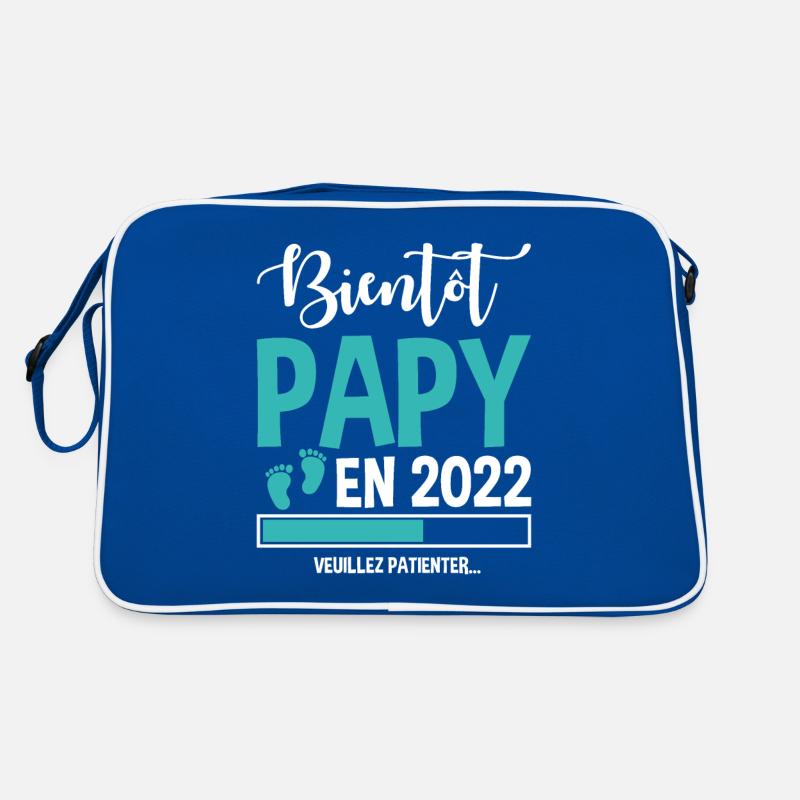 Bientôt Papy En 2022 Idée Cadeau Annonce Grossesse Sac Retro