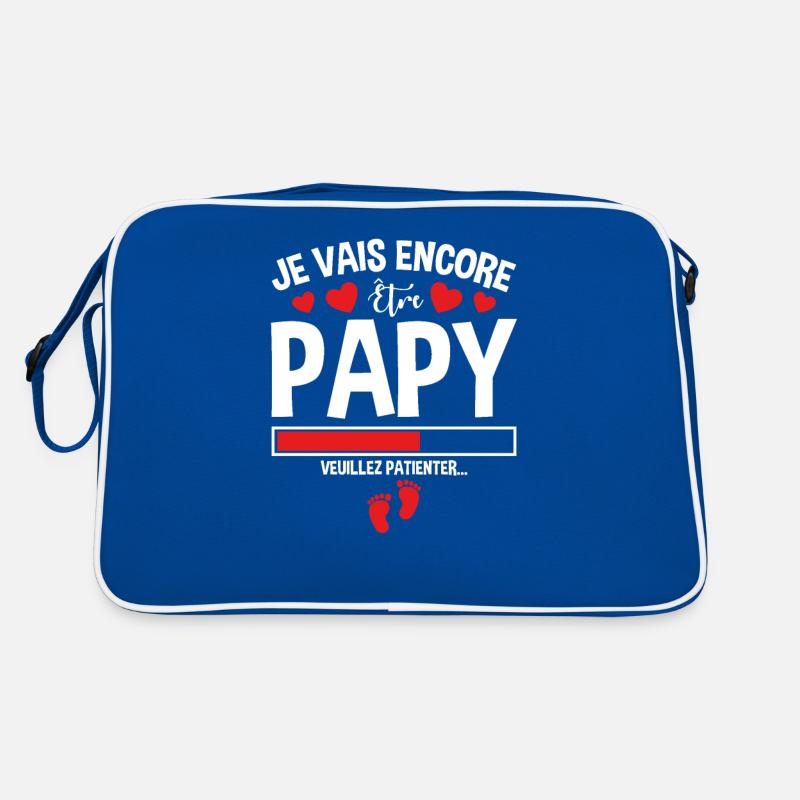 Je Vais Encore Être Papy Idée Cadeau Annonce Papi Sac Retro