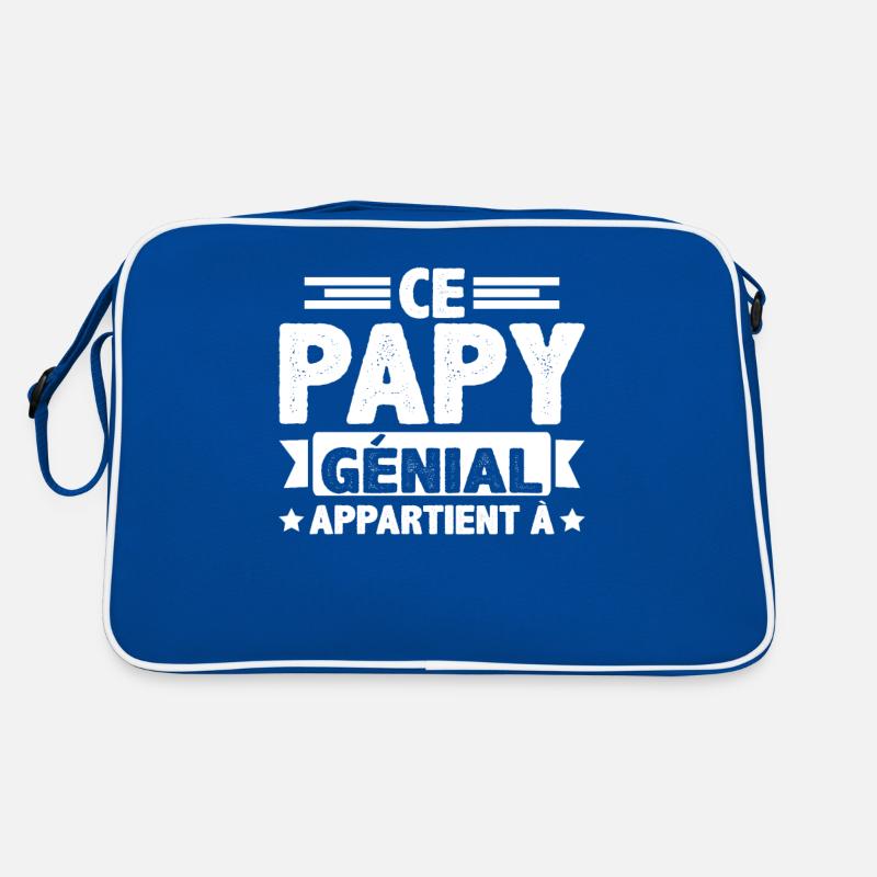 Ce papy génial appartient à [NOM] Sac Retro
