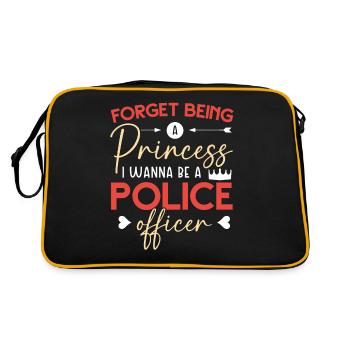 Les femmes les plus fortes et ont fait d’elle une policière - Sac Retro - noir/or - Dos