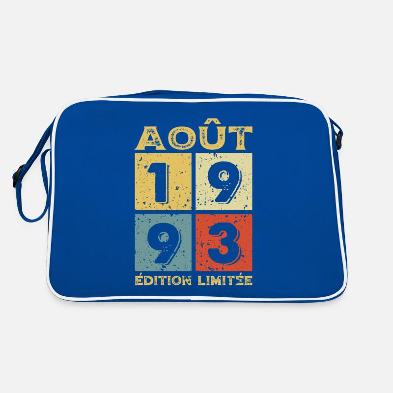 Août 1993 Original Idée Cadeau Anniversaire Sac Retro