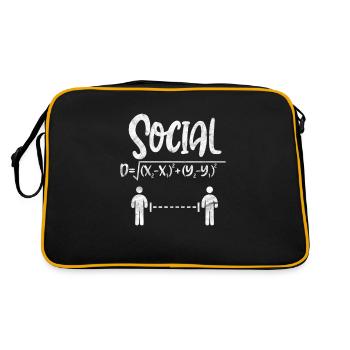 Mathematics - Retro Bag - black/gold - Back