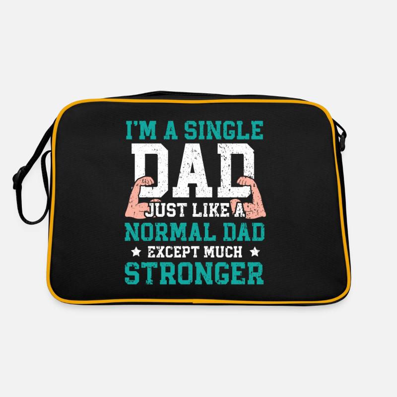 I am a single father Father's Day Best Retro Bag