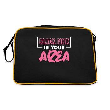K-Pop - Retro Bag - black/gold - Back