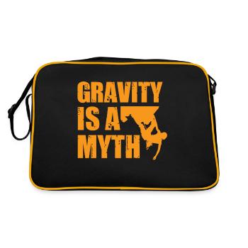 Mythe de la gravité Escalade Bouldering Alpinistes - Sac Retro - noir/or - Dos