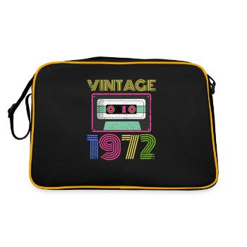 1972 - Retro Bag - black/gold - Back