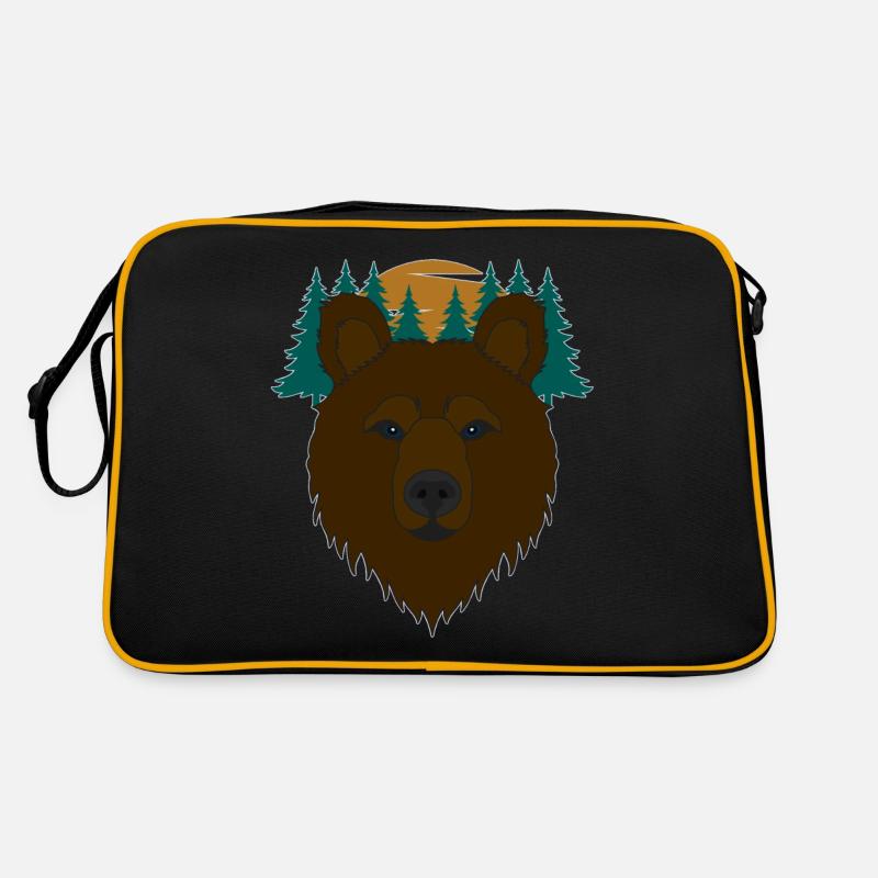 Bear motif Retro Bag