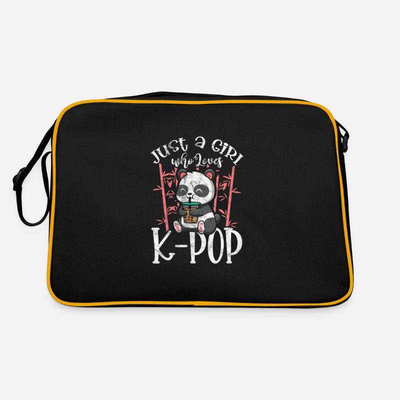 K-Pop Musique Coréenne Pop Corée Kpop Cadeau Sac Retro
