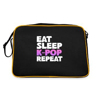 K-Pop - Retro Bag - black/gold - Back