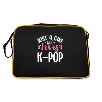 K-Pop - Retro Bag - black/gold - Back