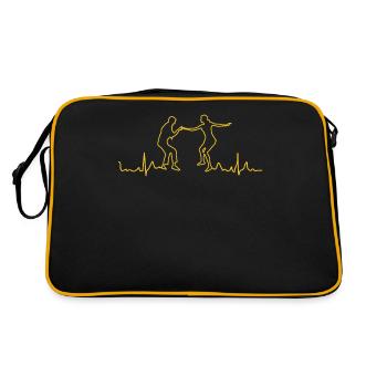 Boogie Woogie ECG Boogie-Woogie Swing - Retro Bag - black/gold - Back