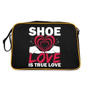 Shoe Love True Love Shoe Collection Sneakerhead - Retro Bag - black/gold - Back