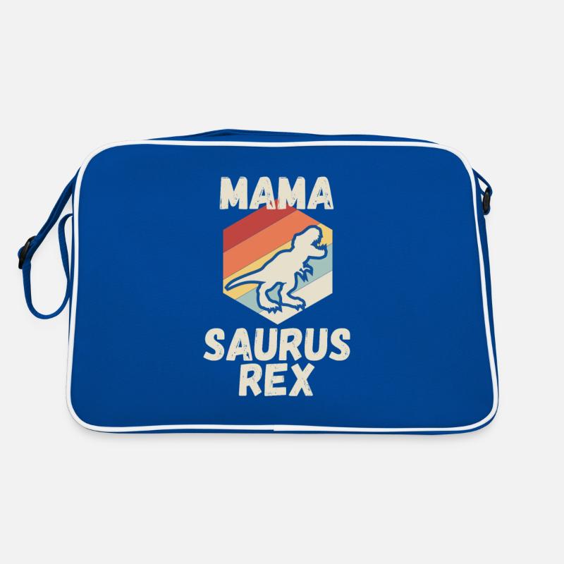 Mama Saurus T-Rex Mutter Dino Dinosaurier Retro Tasche