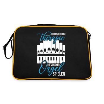 Organ Therapy Church Music Organ Players Organs - Retro Bag - black/gold - Back