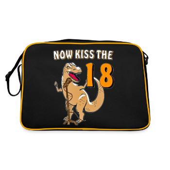 MAINTENANT EMBRASSEZ LES 18 - Sac Retro - noir/or - Dos