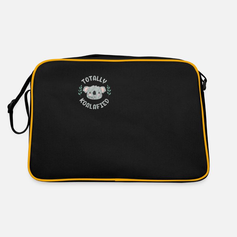Koala - Sac Retro - noir/or