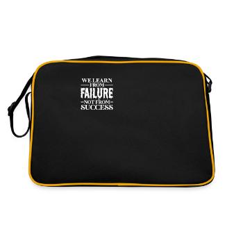 Motivation - Retro Bag - black/gold - Back