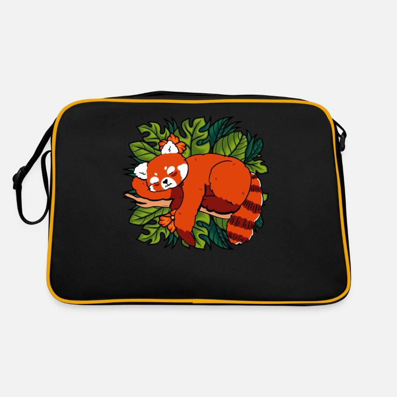 Chat Ours Petit Panda Sac Retro