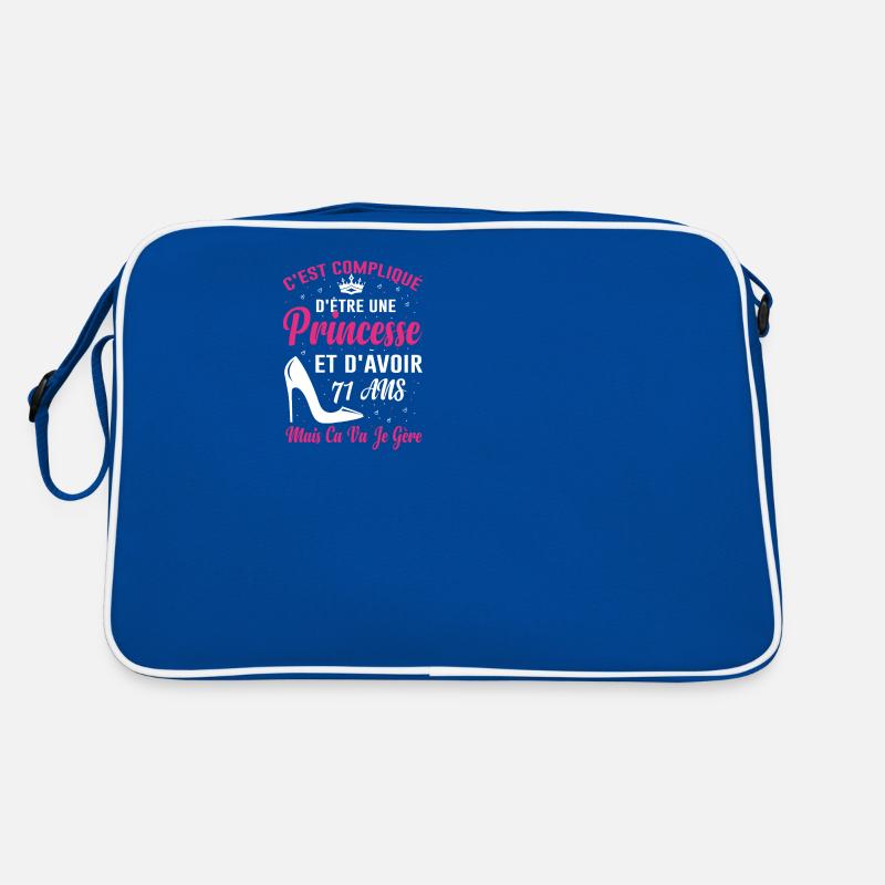 Princesse 71 Ans Idée Cadeau Anniversaire Amour Sac Retro