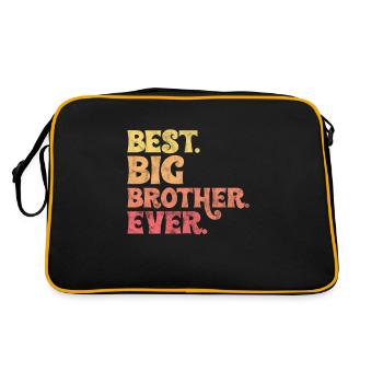 Frère aîné - Sac Retro - noir/or - Dos