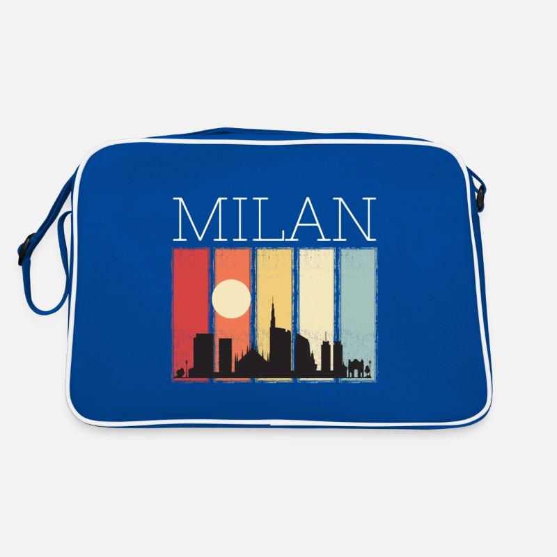 Mailand Mond Skyline Retro Mailänder Dom Retro Tasche