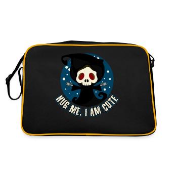 Sensenmann Hug Me Grim Reaper - Sac Retro - noir/or - Dos