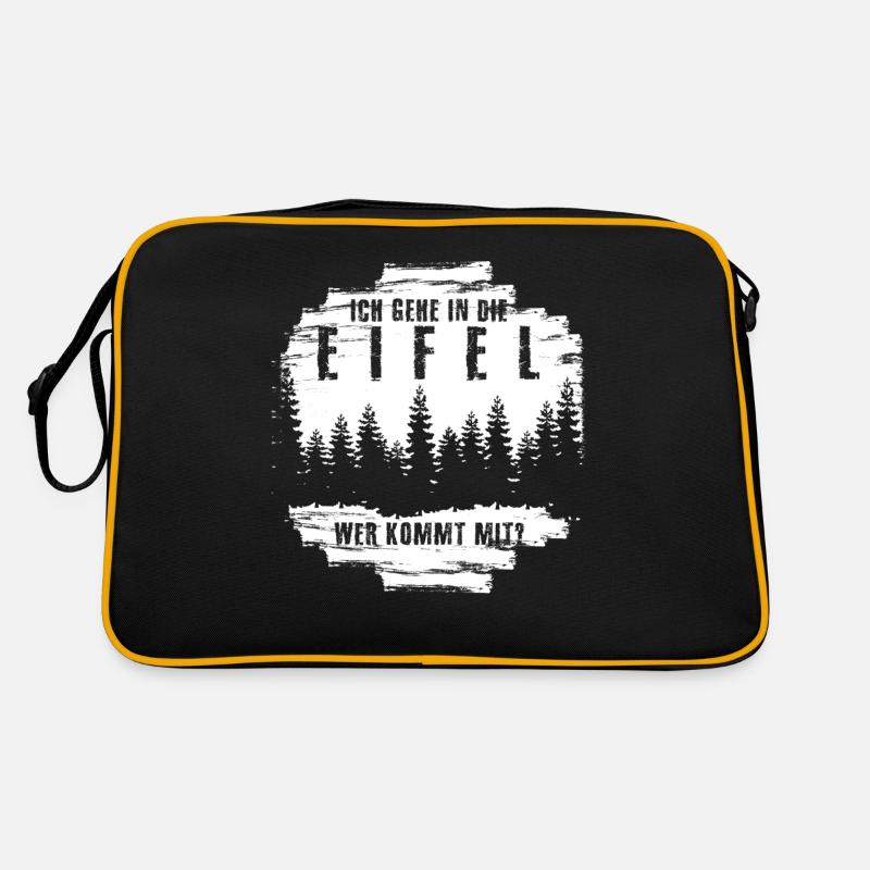 Eifel Wandern Berge Wanderung Eifler Retro Tasche
