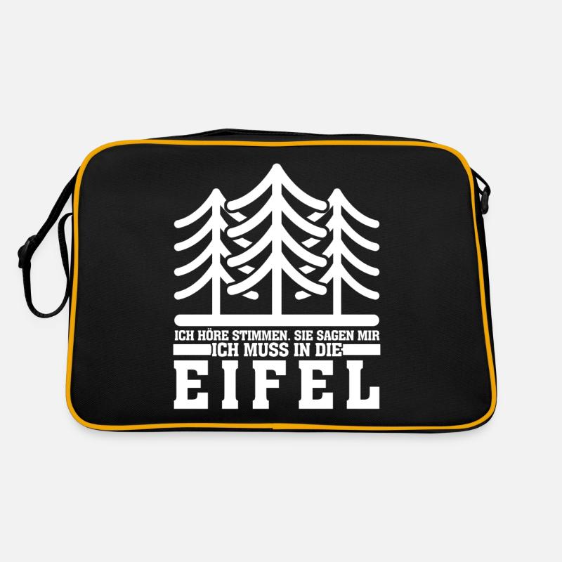 Eifel Eifeler Berge Wandern Eifler Retro Tasche