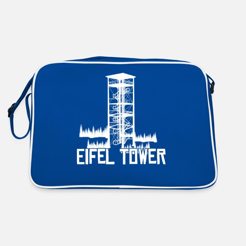 Eifel Tower Randonnée Montagnes Eifler Sac Retro