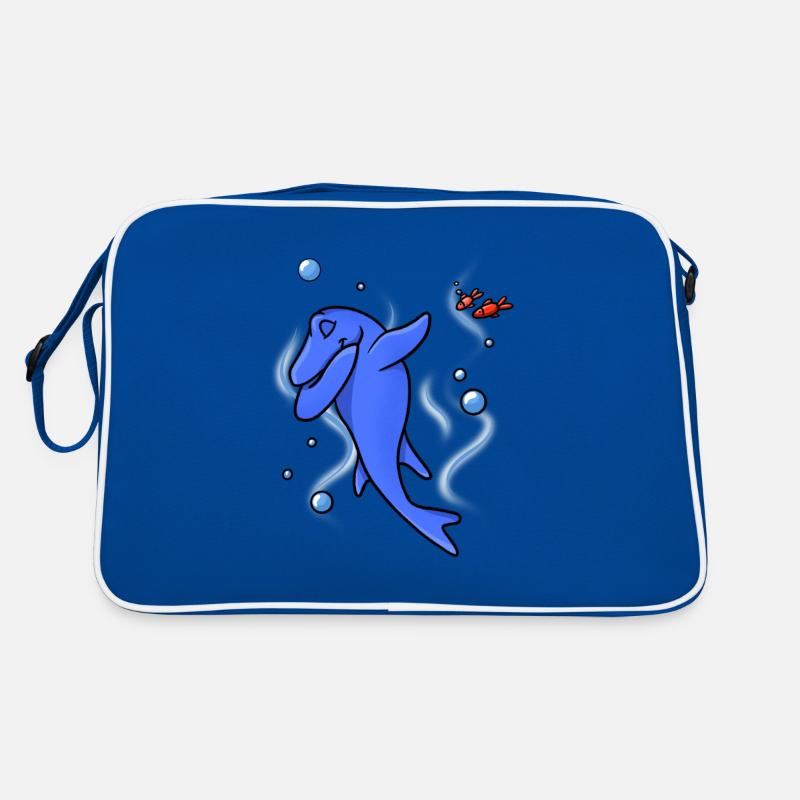 Mosasaurus Dabbing Retro Bag